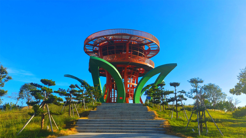 美丽吉安之新干金果世界旅游集聚区风光