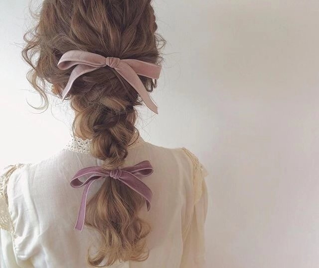 百搭法式低马尾我看行