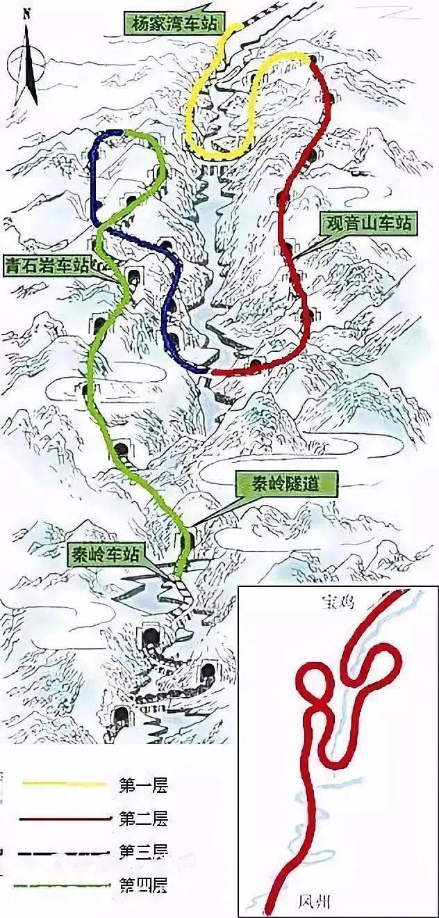 乌鞘岭老铁路展线图片