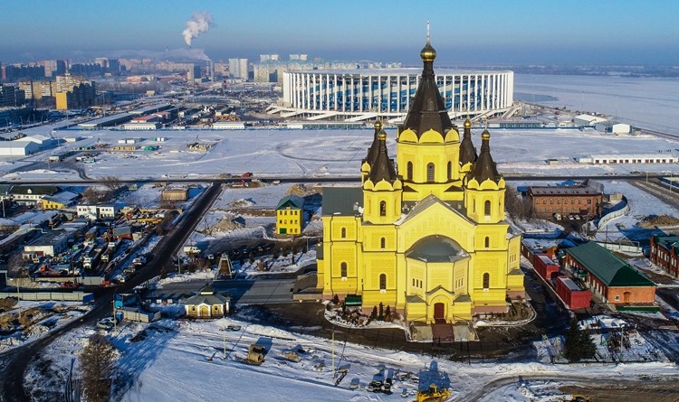 俄罗斯下诺夫哥罗德城市风光