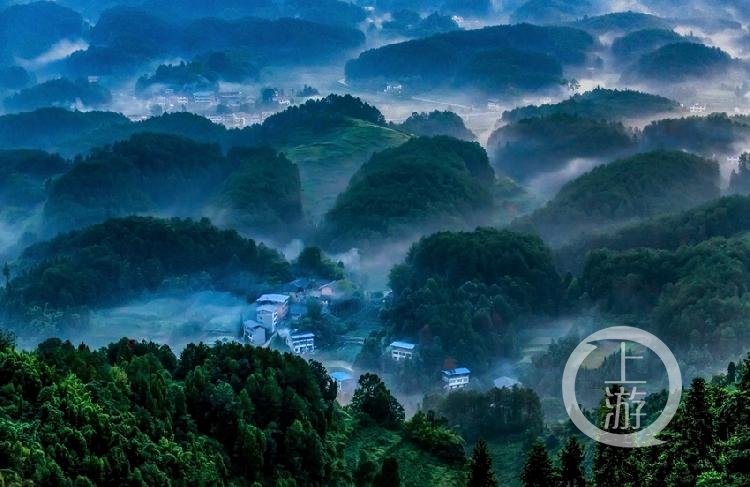 《石滩风光惹人醉》组照四 毛晋渝 摄于巴南区石滩镇双寨山