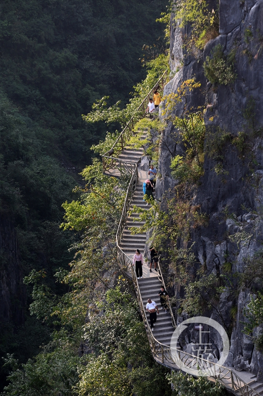 黔江大峡谷景区图片图片