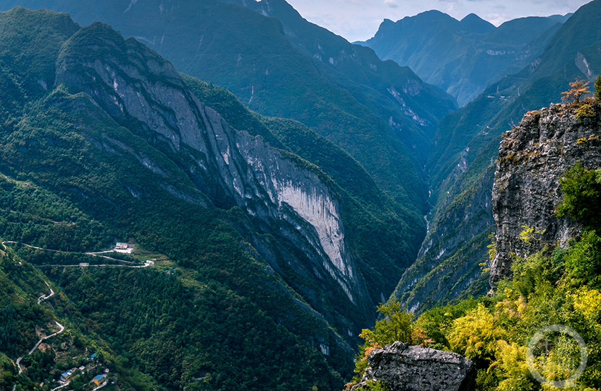 兰英大峡谷风景区图片