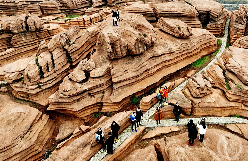 酉阳县红石林景区图片