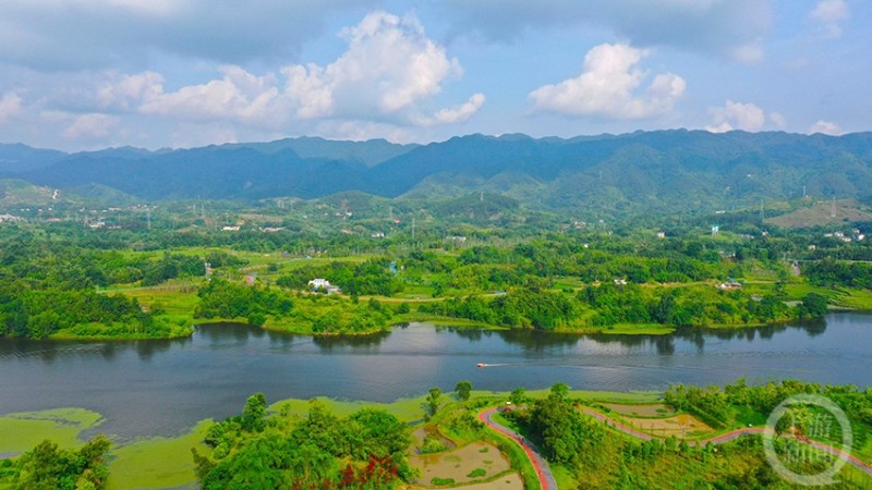 身边事|重庆梁平:湿地城市风景如画 - 上游新闻·汇聚向上的力量